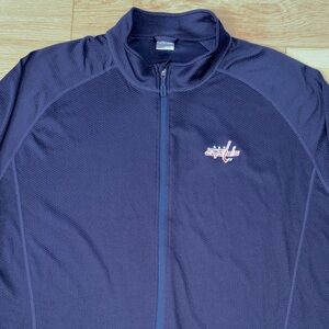 Men's Washington Capitals Navy Blue Lightweight Zip Up Jacket